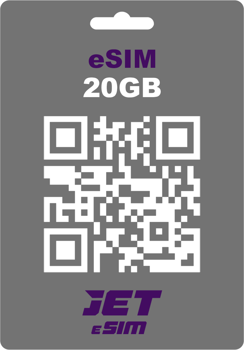 Europe eSIM 20gb