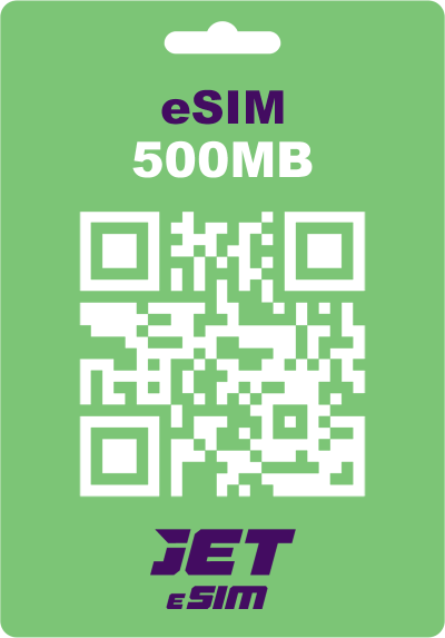 eSIM Europe 500MB