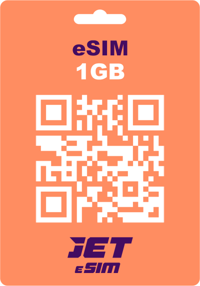 eSIM Jordan 1GB