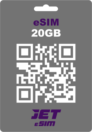 eSIM Asia 20GB