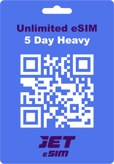 eSIM North America Unlimited Heavy 5 days